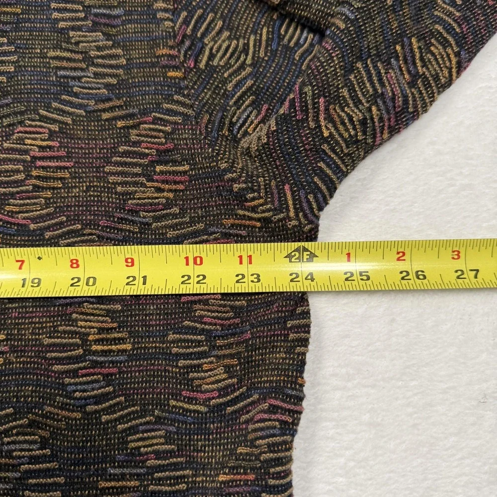 Vintage‎ Tundra Canada Sweater Mens Large Multicolor 3D Knit Made in Canada 90s